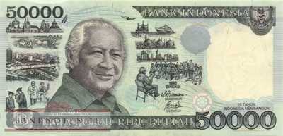 Indonesia - 50.000  Rupiah (#136d_UNC)