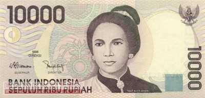 Indonesia - 10.000  Rupiah (#137e_UNC)