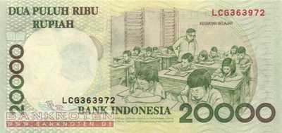 Indonesia - 20.000  Rupiah (#138g_UNC)
