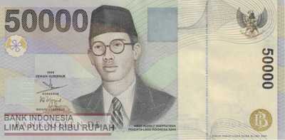 Indonesia - 50.000  Rupiah (#139c_UNC)