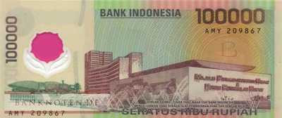 Indonesien - 100.000  Rupiah (#140_UNC)