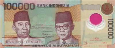 Indonesia - 100.000  Rupiah (#140_UNC)