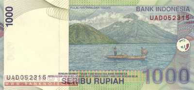 Indonesia - 1.000 Rupiah (#141a_UNC)