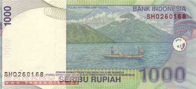 Indonesien - 1.000 Rupiah (#141c_UNC)