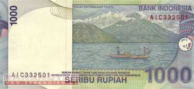 Indonesien - 1.000 Rupiah (#141d_UNC)