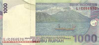 Indonesia - 1.000  Rupiah (#141j_UNC)