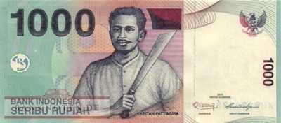 Indonesien - 1.000  Rupiah - Ersatzbanknote (#141mR_UNC)