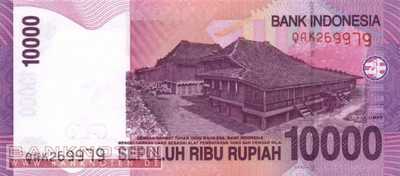 Indonesien - 10.000  Rupiah (#143a_UNC)