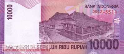 Indonesien - 10.000  Rupiah (#143e_UNC)