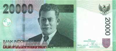 Indonesia - 20.000  Rupiah (#144b_UNC)