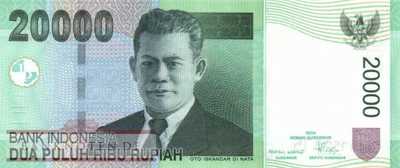 Indonesia - 20.000  Rupiah (#144d_UNC)