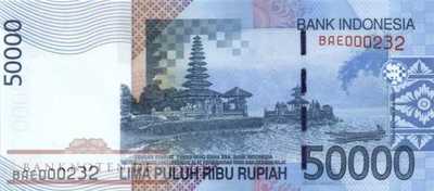 Indonesia - 50.000  Rupiah (#145a_UNC)
