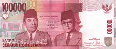Indonesia - 100.000  Rupiah (#146e_UNC)
