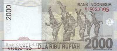 Indonesien - 2.000  Rupiah (#148d_UNC)
