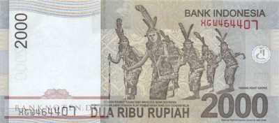 Indonesien - 2.000  Rupiah - Ersatzbanknote (#148eR_UNC)