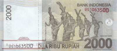 Indonesia - 2.000  Rupiah (#148h_UNC)