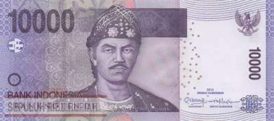 Indonesien - 10.000  Rupiah (#150e_UNC)