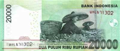 Indonesien - 20.000  Rupiah (#151e_UNC)
