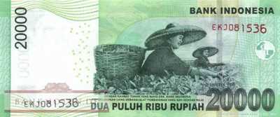 Indonesia - 20.000  Rupiah (#151f-1_UNC)