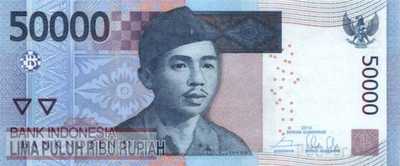 Indonesien - 50.000  Rupiah (#152e_UNC)