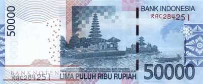 Indonesien - 50.000  Rupiah (#152g-U1_UNC)