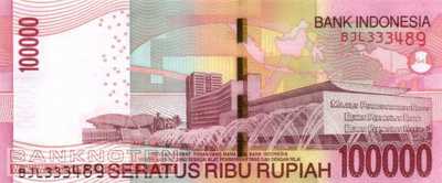 Indonesien - 100.000  Rupiah (#153b_UNC)