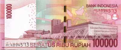 Indonesia - 100.000  Rupiah (#153c-U2_UNC)