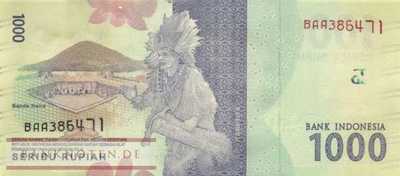 Indonesia - 1.000  Rupiah (#154a_UNC)