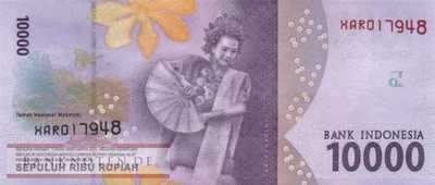 Indonesia - 10.000  Rupiah - Replacement (#157aR_UNC)