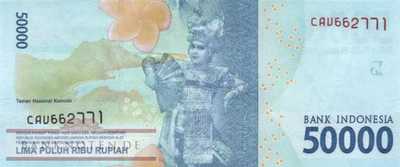 Indonesia - 50.000  Rupiah (#159a_UNC)