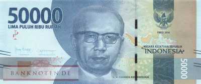 Indonesia - 50.000  Rupiah (#159e_UNC)