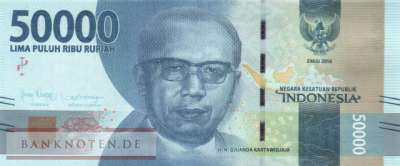 Indonesia - 50.000  Rupiah (#159f_UNC)