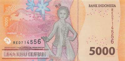Indonesien - 5.000  Rupiah (#164c_UNC)