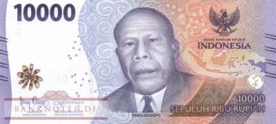 Indonesien - 10.000  Rupiah (#165a_UNC)