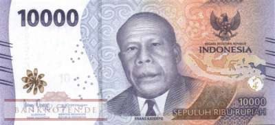 Indonesia - 10.000  Rupiah (#165b_UNC)