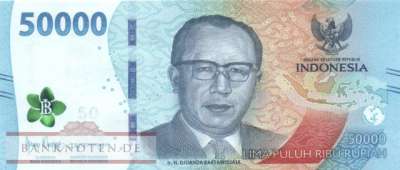 Indonesia - 50.000  Rupiah (#167b_UNC)