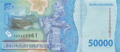 Indonesien - 50.000  Rupiah (#167d_UNC)