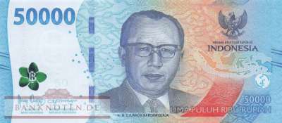 Indonesien - 50.000  Rupiah (#167d_UNC)