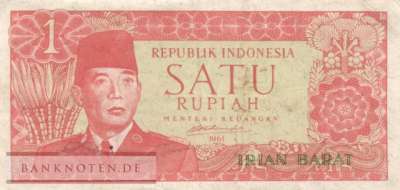 Indonesia - 1  Rupiah (#R01_VF)