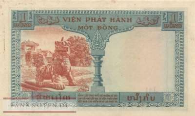 Indochina - 1  Piastre (#100_VF)