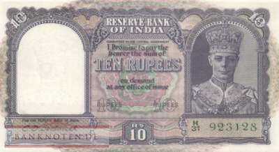 India - 10  Rupees (#024_AU)