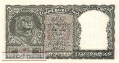India - 2  Rupees (#031_UNC)