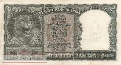 India - 2  Rupees (#031_VF)