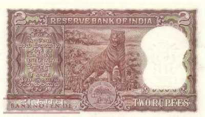 Indien - 2  Rupees (#051a_UNC)