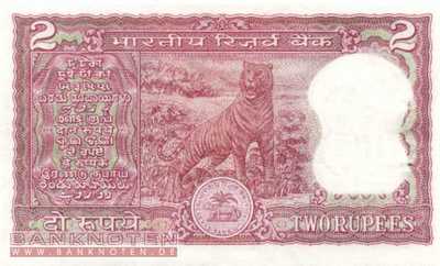 India - 2  Rupees (#053Aa_UNC)