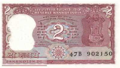 Indien - 2  Rupees (#053Ae_UNC)