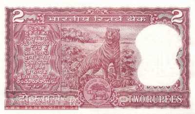 India - 2  Rupees (#053e_UNC)