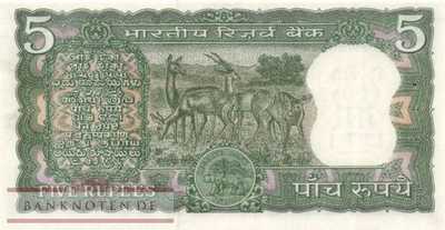 Indien - 5  Rupees (#056b_UNC)