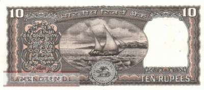 Indien - 10  Rupees (#060Ab_UNC)