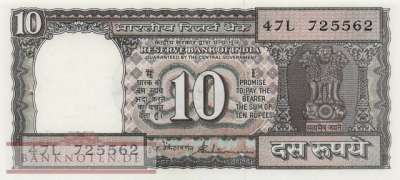 Indien - 10  Rupees (#060Ac_UNC)